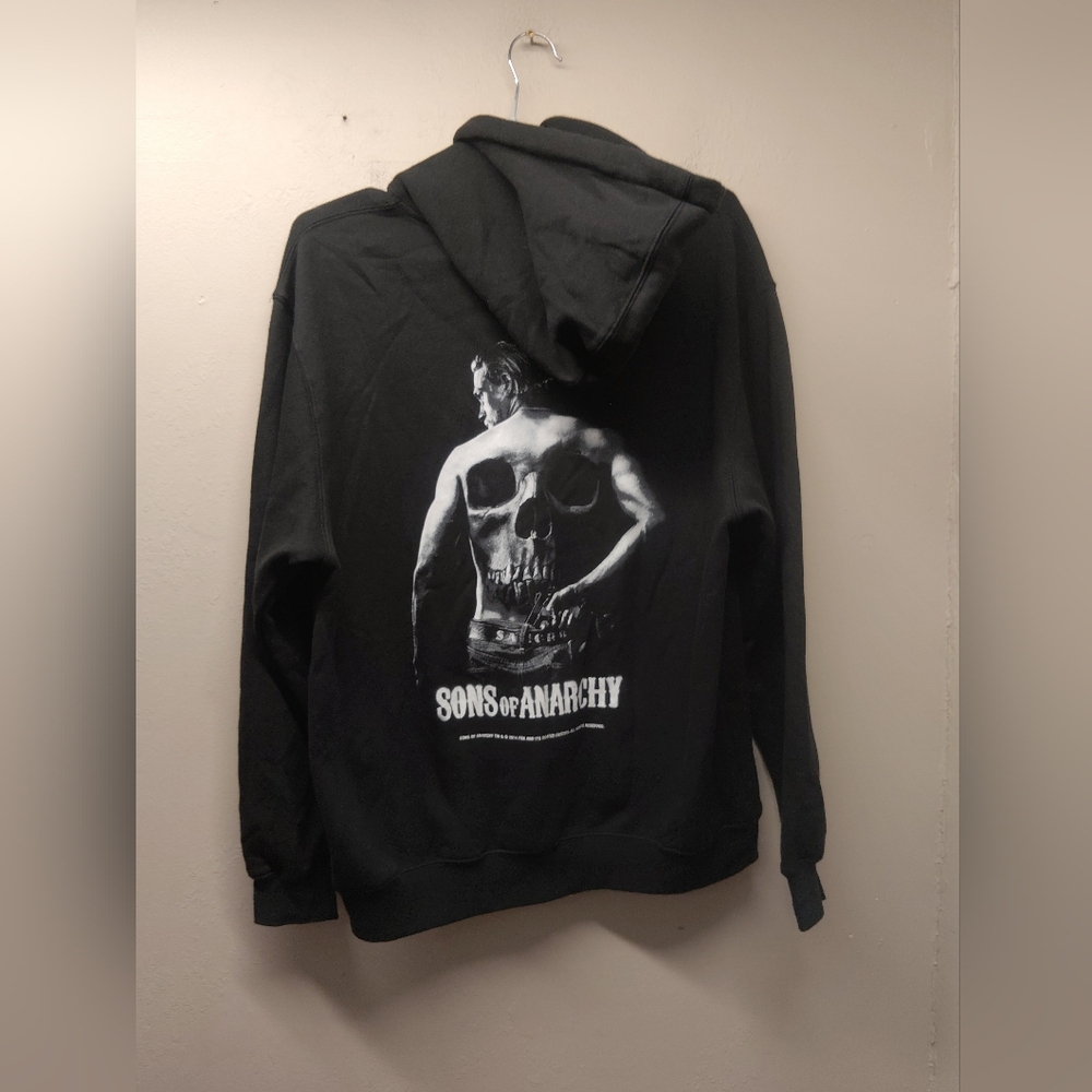 Sons of anarchy Jax Sam Cro SOA super channel promo hoodie adult medium 2014